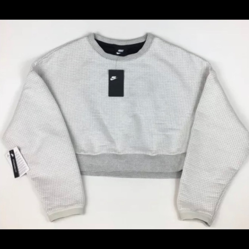 Nike Sportswear City Fleece Cropped Top NWT, - Picture 3 of 12
